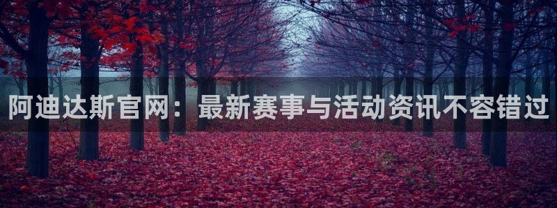 阿迪达斯官网：最新赛事与活动资讯不容错过